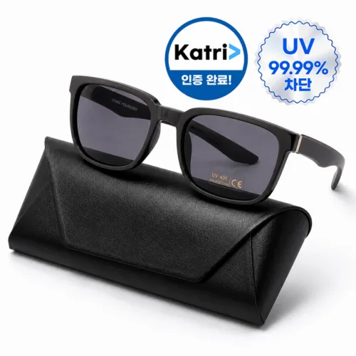 YIGIZA 선글라스 썬글라스 편광 자외선차단 UV차단 99.99% Katri인증기관인증 빅사이즈 초경량 TR/TAC소재 낚시 골프 패션 등산 러닝