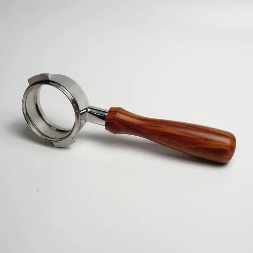 빈플랜트 빅토리아 아르두이노 바텀리스 포터필터 58mm 호환 바스켓 포함, 1세트, 로즈우드(바스켓 포함)