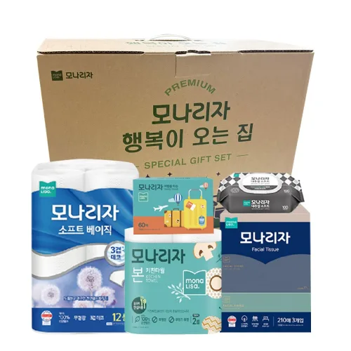 모나리자 행복이 오는집 5종 프리미엄 선물세트, 1세트
