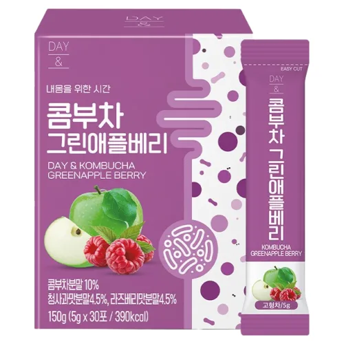 데이앤 콤부차 그린애플베리