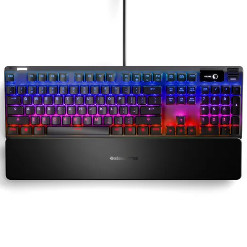 스틸시리즈 Apex Pro US 기계식 유선 게이밍 일반형 키보드, 단일색상, KB-00009, 마그네틱축(자석축)