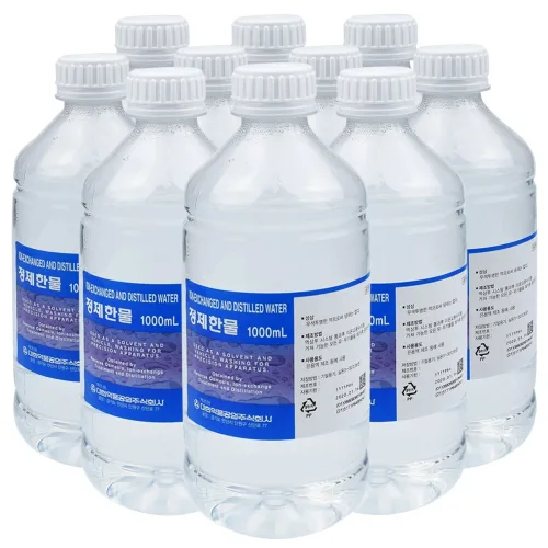 대한약품 대한약품 정제한물 1000ml 10개 정제수 증류수, 1L, 10개