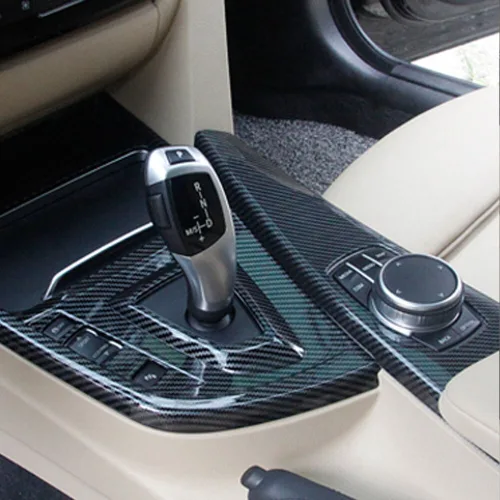 두두카 BMW 차량용품 3시리즈 F30 기어 테두리 공조기 카본 패널 몰딩 320d 320i 330i 호환