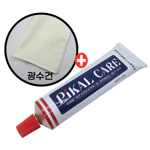피칼광약 연마제 금속광택제 튜브형 광약 150g 콤파운드 폴리싱천 세트, 1박스, 1500ml