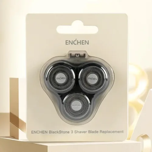 ENCHEN BR-3 블랙스톤 3 정품 3D 플로팅 방수 교체 면도기 블레이드 헤드 남성용 청소용