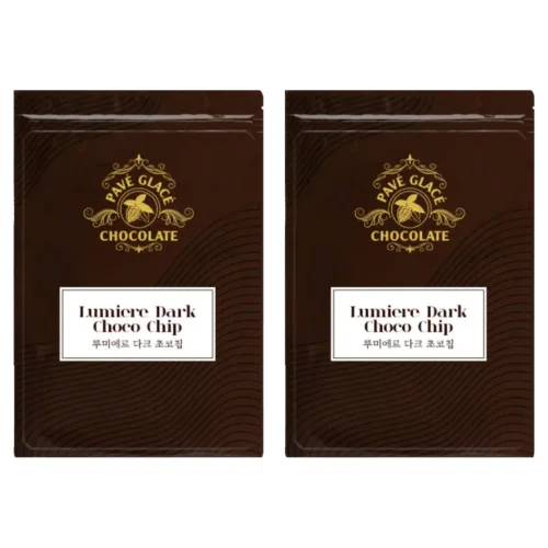 파베글라스 루미에르 컴파운드 다크초코칩, 400g, 2개