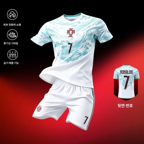 국가대표 노르웨이 유니폼  월드컵 축구 2026 트레이닝복 반팔 프랑스 브라질  잉글랜드