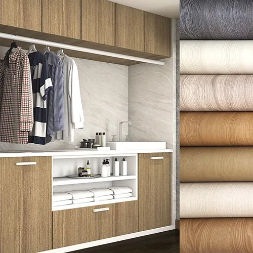 현대시트 접착식 원목 우드 고급 시트지 인테리어필름 54colors, 티크 WD306