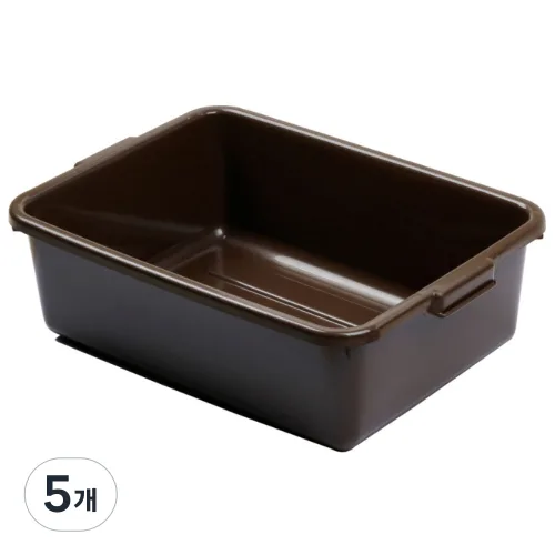 마더쿡 PC 식기 수거함 그릇 수거용 박스 업소용 식당 퇴식대 정리함, 5개