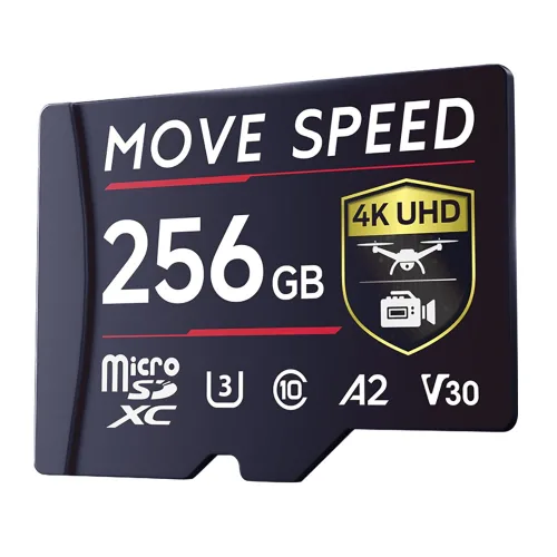 MOVESPEED B300 170MB/s TF카 메모리카드 고속 마이크로 SD카드 대용량 공용 저장카드 Switch 게임기/카메라/드론/블랙박스 호환, 1개, 256GB