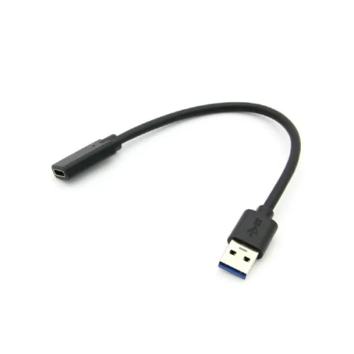 컴스 USB 3.1 C타입 F to 3.0 A M 변환젠더 케이블 20cm
