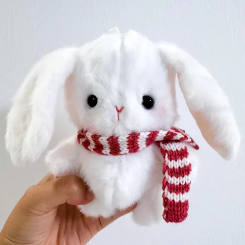 소리나는 강아지 토끼 인형, 1개, 토끼, 12cm