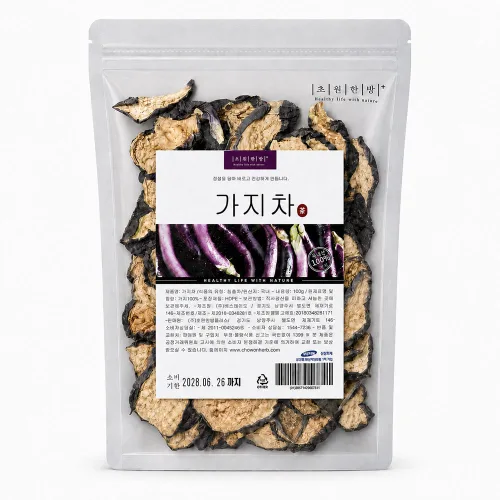 국산 가지차 100g 볶은가지, 100g, 1개
