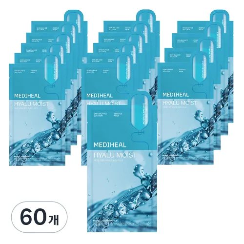 메디힐 히알루 모이스트 에센스 마스크 20ml, 1개입, 60개
