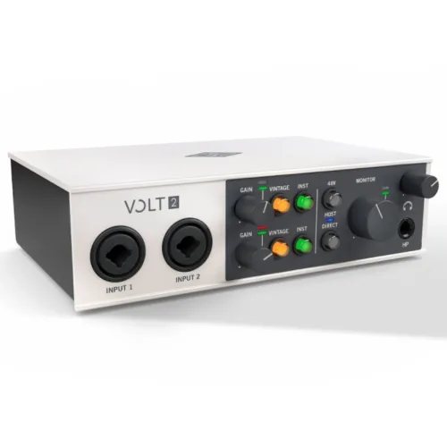 [기어라운지 정품] Universal Audio UA 볼트 2 Volt 2 전문가용 USB 오디오 인터페이스 (2-in 2-out, 610 빈티지 프리앰프)