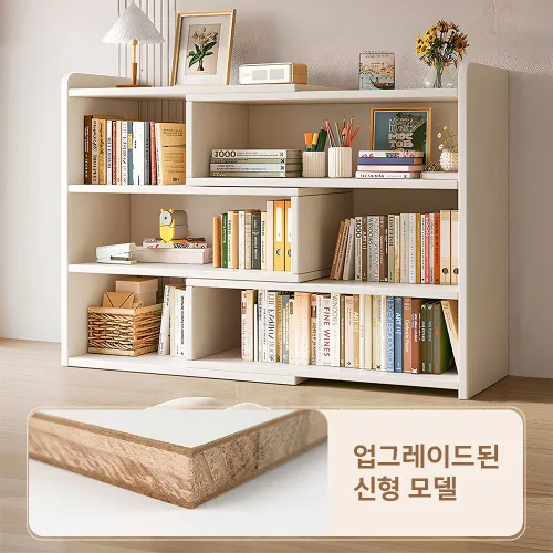 Anystar 다용도 길이 조절형 책장 수납책장 선반 대용량 정리함, 화이트, 3단