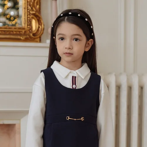 아이보리스튜디오 에포크 헤어밴드 성인 아동 보석 벨벳 머리띠