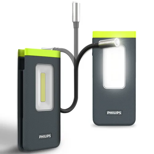 필립스 공식판매점 프로페셔널 엑스페리온 6000 시리즈 LED 작업등 캠핑랜턴 X60 Pocket, 혼합색상, 1개