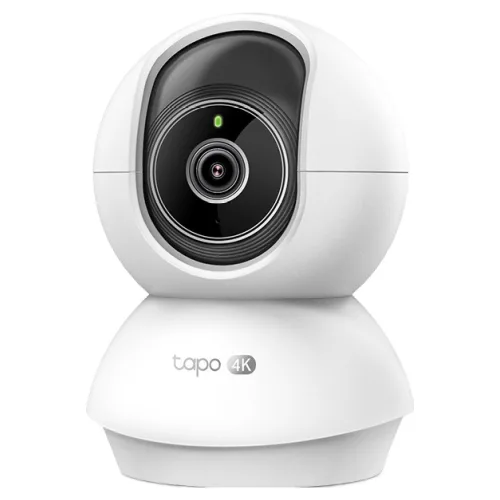티피링크 4K 8백만 화소 실내용 회전형 AI 홈 보안 Wi-Fi 카메라, 1개, Tapo C250