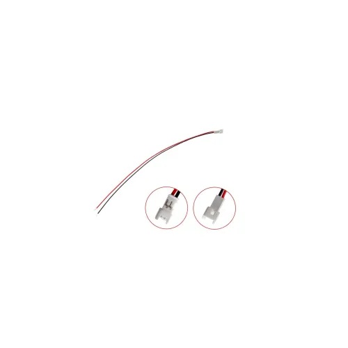 연호전자 2핀 케이블 1.25mm 피치 15cm Female(암) 단방향, 15cm, 1개