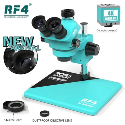 RF4 기어, 삼안 카메라, 스테레오 단 HDMI 납땜 노브, USB RF7050PRO 7-50X4K 수리, 6 현미경 PCB 전화