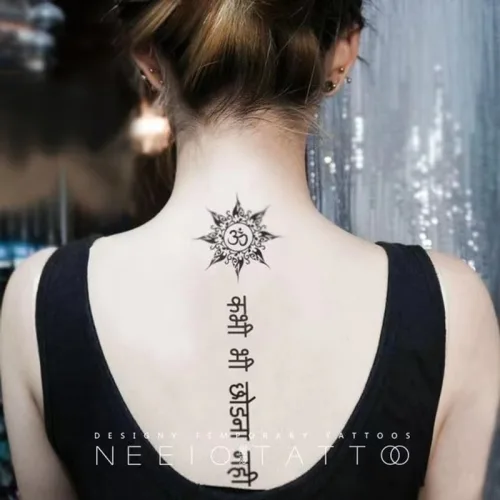 타투 문신 도안 책 헤나 전사지 레터링 디자인 문양 문구 알파벳 영어 긴 라인 방수 스티커 여성용 다시 전송 임시 파티 데칼