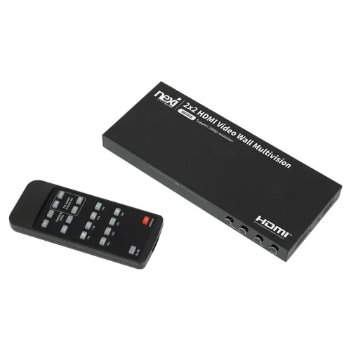 넥시 2x2 HDMI 비디오 월 멀티비전 4K 30Hz 컨트롤러 NX1518, 1개, NX-1422VW