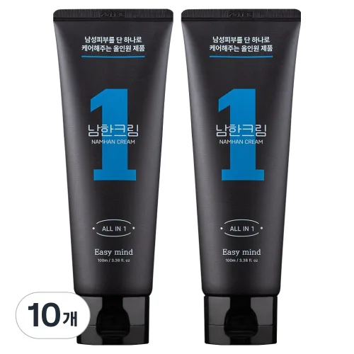 이지마인드 주름개선 미백기능성 남성 올인원 크림, 100ml, 10개