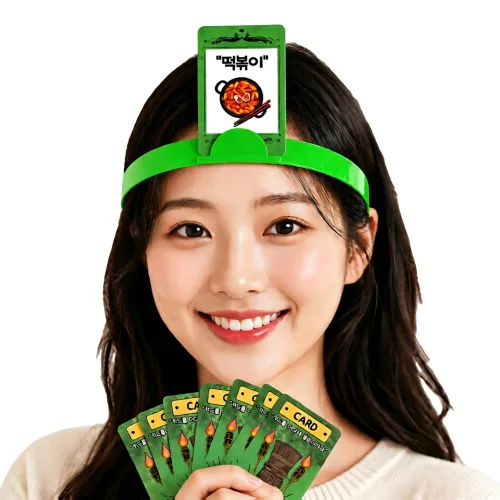 커플히어로 단체 게임 머리띠, 5개, 초록