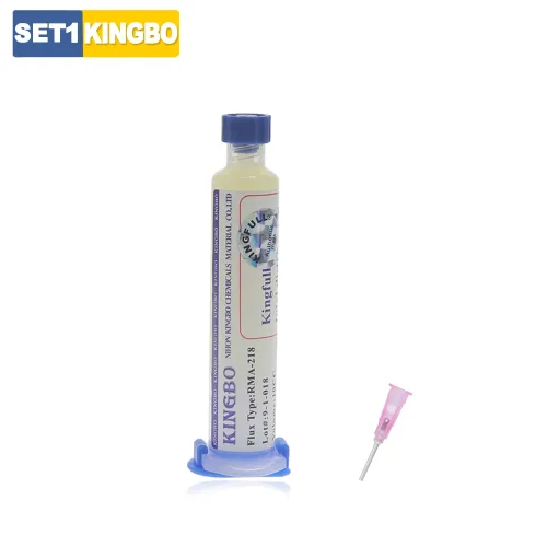 KINGBO RMA-218 10cc 솔더 플럭스 납땜 인두 용접 소비자 전자 제품 수리 페이스트 LED BGA SMD