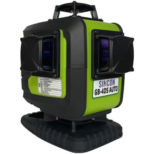 신콘 레이저 레벨기 4D 자동 16라인 그린 라인레이저 모터식 360도 GB-4DS AUTO 4D40S, 1개