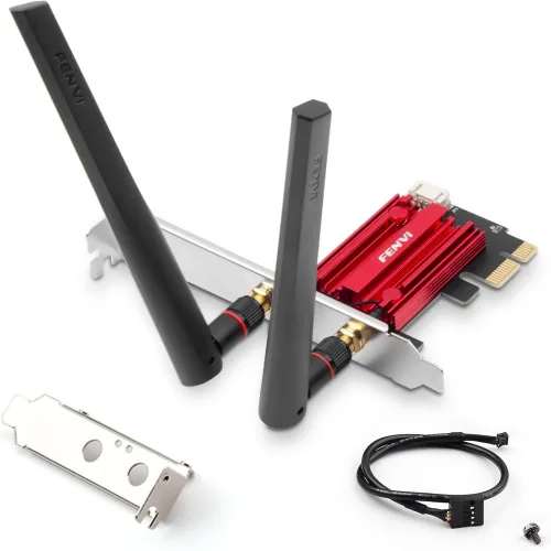 FENVI FV-AC1200S PCIe WiFi 카드 AC1200 듀얼 밴드 2.4G5G 블루투스 4.0 무선 네트워크 어댑터 Windows 71011 로우 프로파일 브래킷 게임