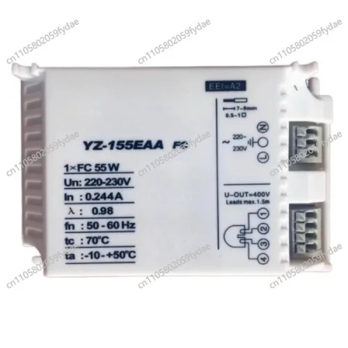 3AAA YZ-155EAA T5-C AC 220-240V 형광등 55W T5 링 램프 표준 리터용 전자식 안정기