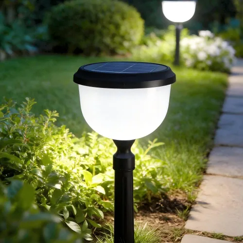 joxy 2색모드 정원등 태양광 LED 잔디등 8000mAh B265, 주광색