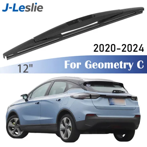 Geely Geometry C GE13 2020-2024 용 12 리어 와이퍼 블레이드 앞 유리창 와이퍼 와셔 윈도우 레인 브러쉬 자동차 액세서리 자동차 리어와이퍼 암 윈드스크린