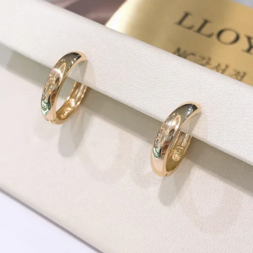 로이드 14K,18K 폭 3mm 베이직 라운드  원터치 귀걸이_3F16G##/강서NC점
