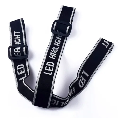 LED 헤드램프용 탄성 헤드 밴드 벨트 자전거 프론트 라이트 범용 조절식 램프 스트랩 고탄성 전면 헤드밴드