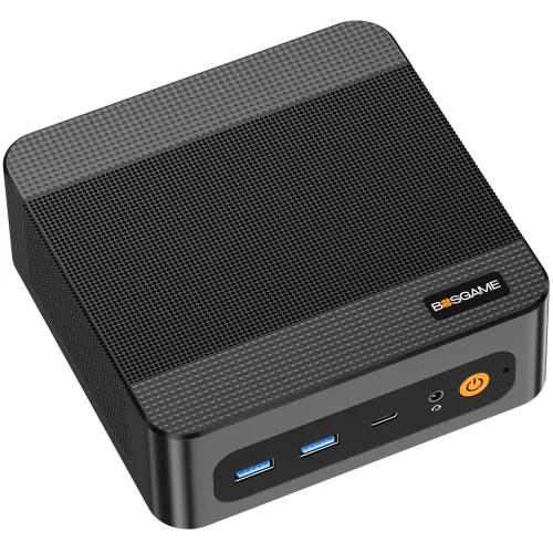 BOSGAME 미니 PC Ryzen9 7940HS 미니피씨,프로세서 1T SSD,1G LAN,WiFi6E, BT5.2, P3 pro, WIN11 Pro, 1TB, 16GB, 블랙