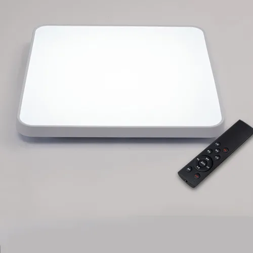 이튼 슬림 퓨어 삼색변환 디밍 LED 방등 주광색 75W + 리모컨 세트, 화이트