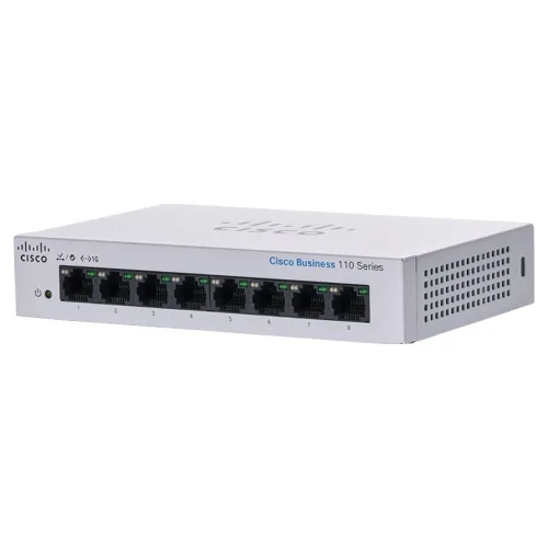 시스코 8포트 기가비트 인터넷 스위치허브, 1개, CBS110-8T-D-KR