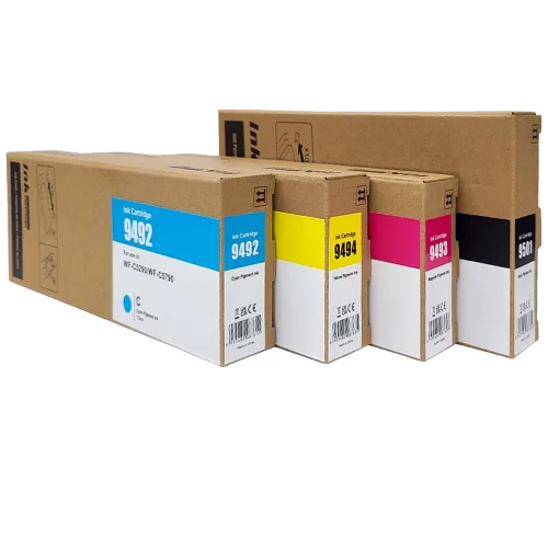엡손 WF-C5290 WF-C5790 대용량 호환잉크T9501 T9492~9494 무공잉크, 1개, 대용량 파랑C T9492
