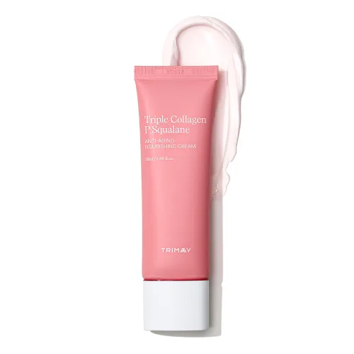 트리마이 트리플 콜라겐 피.스쿠알란 안티-에이징 너리싱 크림 50ml, 1개, 50ml