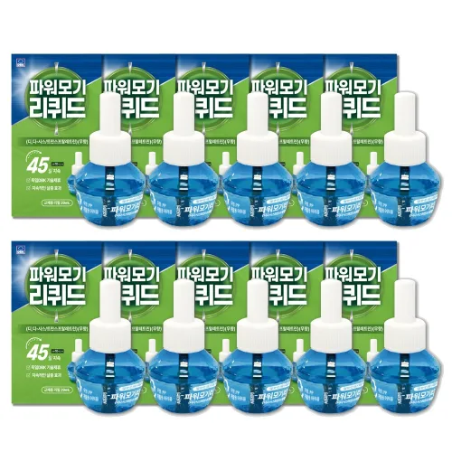 킬파프 파워 리퀴드 모기약 45일 리필액 29mL, 10개