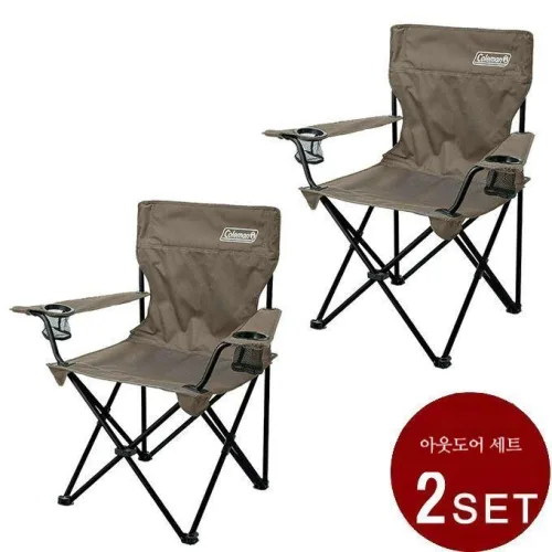 콜맨 리조트 캠핑 체어 2190856 2개 세트
