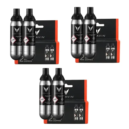 코라빈 퓨어 압축 질소 가스 와인 보관 캡슐 2본입 3박스 (타임리스, 피봇 시리즈), 기본, 3세트