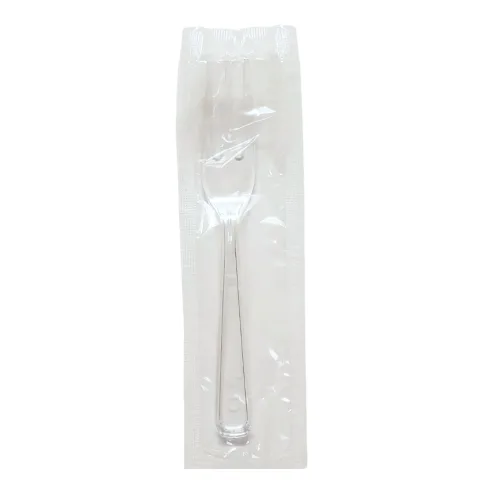 생활을그리다 개별포장 일회용 미니 포크 투명 12cm