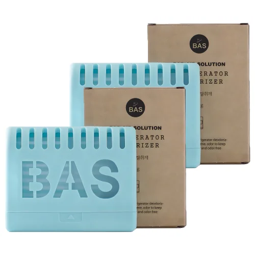 BAS 냉장고 탈취제 본품, 20g, 2개
