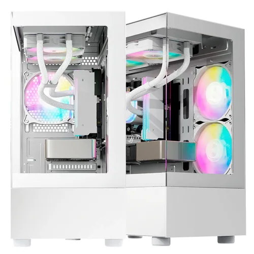 [왕가PC] 게이밍 데스크탑 게임용 고사양 조립컴퓨터 하이엔드PC 컴퓨터본체, 화이트, a.게이밍PC WX13, 1TB, 16GB, Free DOS, 지포스 RTX 5060, 라이젠5 5600