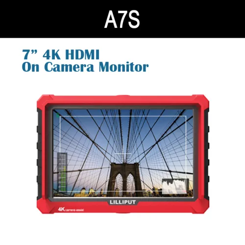 I-ON 릴리풋 7인치 4K HDMI 프리뷰 모니터 A7S, A7S