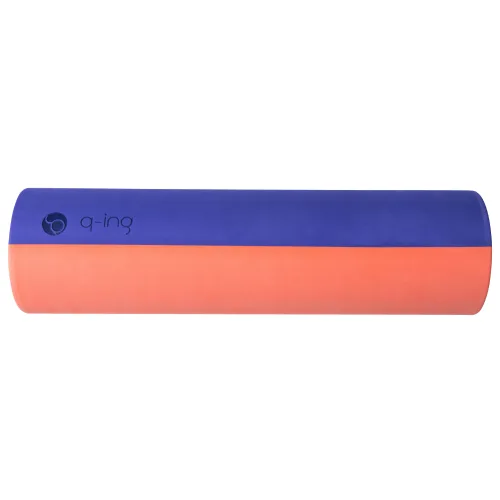 큐잉 EVA 60cm 폼롤러, 1개, 코랄&블루